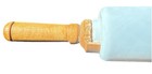 Antique 1921 Imperial Manufacturing Co 19  Milk Glass Rolling Pin Cambridge Ohio