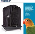 Prevue Pet Extra Large Bird Cage 50 0l X 40 0 w X 69 0 h  Black 