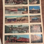 Walt Disney - Disneyland Stamp Book - 1956 - Wd-6 - Stamps Affixed - No Coloring