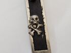 Antique Cross Skull Memento Mori Crucifixes Big Pendant Very Rare       n116  