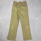 Vtg 60s Bsa Boy Scouts Official Trousers Pants Camp Sanforized Uniform Talon Zip