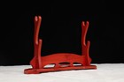 Solid Wood 2-tier Sword Stand For Display Japanese Samurai Katana Sword Holder