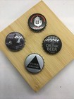 4 Pc Lot Micro-macro Brewery Bottle Caps Vintage   Vintage Inspired New 1037