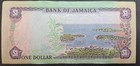 1987  1-9  Jamaica 1 Dollar P68ab  Cl661389 