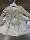 Nwt Bonnie Baby Christmas holiday Dress 3-6m