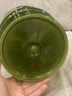 18 75    Old Kentucky 1849 Reserve Bourbon Bottle Lamp S Perkins Olive Green Glass