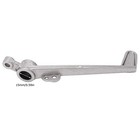 Rear Brake Pedal Motorcycle Foot Lever Replacement  Cnc Aluminum Silver For 
