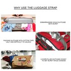 Adjustable Luggage Strap Suitcase Belt Heavy Duty Travel Baggage Packing Buckle