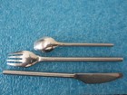 Air France Concorde Airplane Bouillet Bourdelle Cei Cutlery Set Fork Knife Spoon