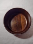 American Walnut Wood Turned Bowl 5  Across 2 5  Tall