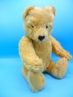 Vintage Postwar German Steiff Golden Mohair Bear 16  Growler No Tag Or Button