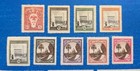Vatican City Stamps  Scott 19-27  32-34 Short Set Mlh