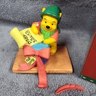 Vintage Winnie The Pooh Stocking Holder Santa s Workshop Walt Disney Store