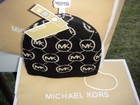 Michael Kors Black   Gold Reversible Mk Logo  Winter Hat    100 authentic