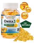 Omega 3 Xl Sofgels 2000mg 120 Softgels  Fish Oil Epa Dha Essential Fatty Acids 