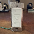 Lutron Cas  ta Wireless Pd-fsqn Smart Ceiling Fan Control Switch White 120v 1 5a