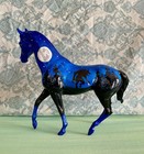 Custom Breyer Classic Kelso Halloween Horse Hand Painted Ooak