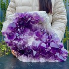 29lb Large Natural Amethyst Geode Quartz Cluster Crystal Specimen Energy Healin