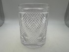 Pair Of Ralph Lauren Crystal Argyle Double Old Fashioned Glasses