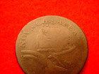 1787 M 53 j New Jersey Colonial Copper Coin     87