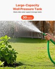 Vevor 30-gallon Vertical Well Pressure Tank Pre-charged Pressurized Water Tank