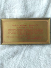 1940 s Vintage Lipton s Tea Bags Tin Orange Pekoe Gold Metal Advertising Can