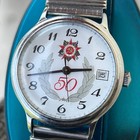 1995 Ussr Ww2 50th Victory Anniversary Vintage Russian Men s Mechanical Watch 