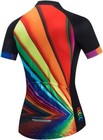Aogda Woman s Multicolor Short Sleeve Zip-front Cycling Jersey - Size  S