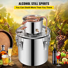 5gal Alcohol Distiller Moonshine Still Kit Whiskey Distilling Kit W  Water Pump