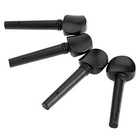 Adore Pro Violin Tuning Pegs With Fish Eye Set Of 4 Black Ebony Wood For 4 4 