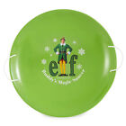Slippery Racer 26 Inch Buddy The Elf Metal Saucer Sled With Rope Handles  Green
