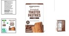 Convenient Fudge Frosted Toaster Pastries  8 Count Box - Great For Snacking
