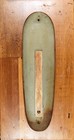 Vintage Coca Cola Cigar Thermometer Sign Metal 1950s Patina Works 30x8