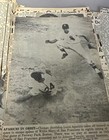 1961 Shoebox Of Newspaper Baseball Major League Clippings  And Pictures 