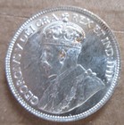1935 Canada Silver Twenty-five Cents Coin unc  Nice Grade  Quarter  rj316 