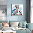 Cute Dog Diamond Art Kits For Adults  5d Diamond Painting Kits For Beginners  Di