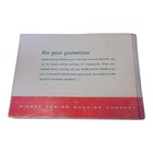 Singer Slant O Matic 401 Instructions Manual Sewing Machine Collectibles