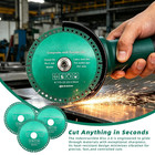 3 Pcs 4 5    Indestructible Disc For Grinder  Multipurpose Cutting   Grinding