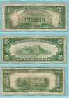 Marion Ohio 11831 Three Pc Sm Size Set  5  10  20 1929-1  N City B tc  Scarce 