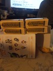 4 Vintage Realistic Lifetime Electron Tubes Gold Clad Radio Tv  Glass Vacuum