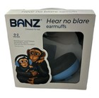 Baby Banz Hearing Protection Sky Blue Infant Earmuffs 0-2 Years New Never Worn