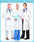 Men women S White Lab Coat Hygiene Food Industry Doctors Laboratory Medical Coat