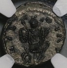 194 Ngc Au Septimius Severus Denarius Roman Empire Emesa Trophy Arms  20050602c 