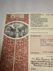 First Virginia Banks  now Truist Financial  Stock Certificate With Thomas Jeffer