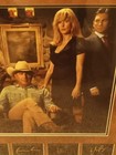 Yellowstone Tv Series Facsimile Autographed Cast Framed Photo 29 X 31    New