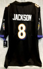 Nwt Nfl Ravens Lamar Jackson 8 Black Jersey Size Xl Excellent 