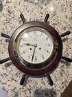 Vintage Schatz Royal Mariner 8 Days Bell Chime Ships Clock West Germany Read