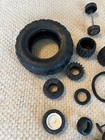 Bag Of 46 Vintage Toy Tires