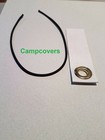 4 Dupont Tyvek Adhesive Grommet Tabs For Homewrap Ground Sheets Tent Footprints