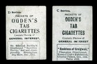 Otterhound Dog Vintage Cigarette   Trade Cards - Ogden s Tab C  1902 Named